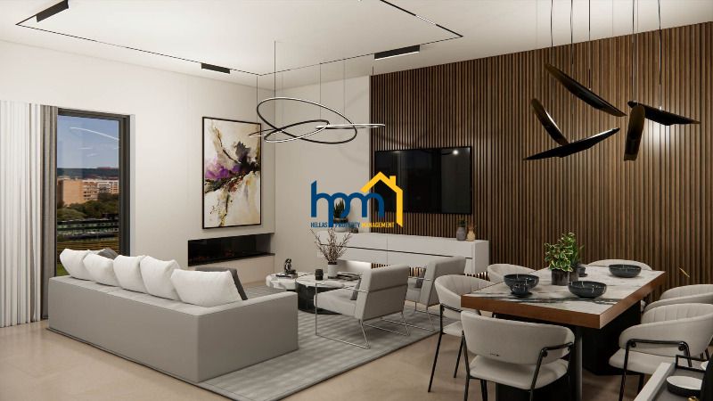 (For Sale) Residential Floor Apartment || Nea Smyrni / Center -1ος- 127sq 3B/R, 480000€