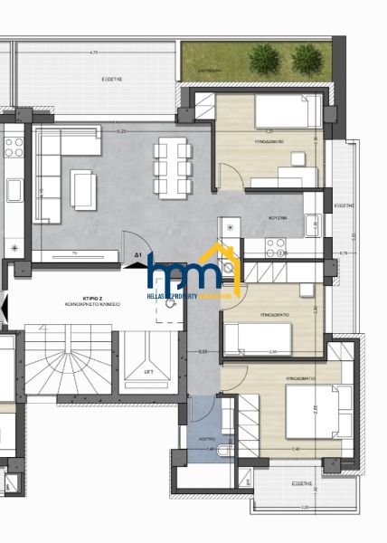 (προς πώληση) Κατοικία Διαμέρισμα || Θεσσαλονίκη - Περιφ/κοί δήμοι / Θέρμη - 100.0τ.μ., 2 Δ/Υ,250.000€