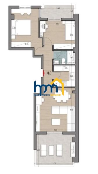 (For Sale) Residential Apartment || Kalamaria / Center - 81sq 2B/R, 300000&euro;