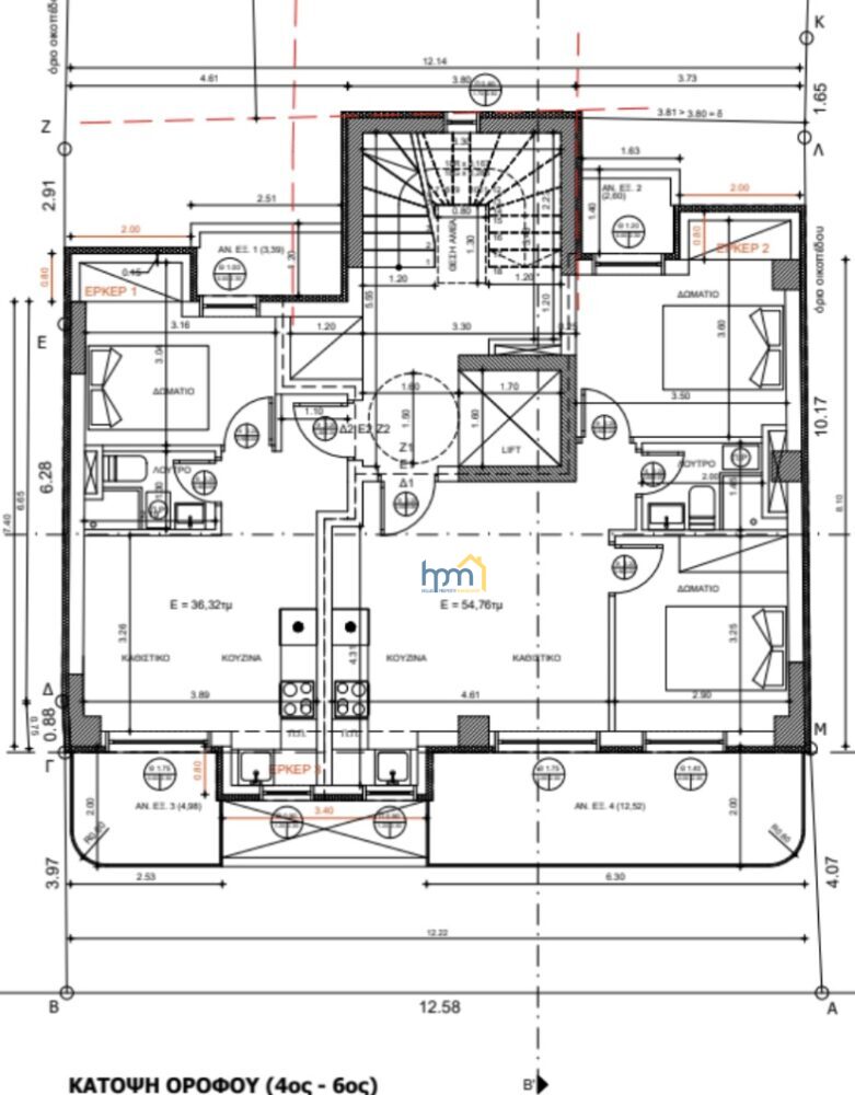 (for sale) Residential Studio || Thessaloniki Suburbs / Kalamaria - 51.0sq.m, 1 B/R,170.000€