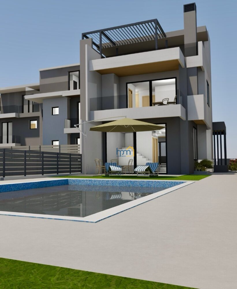 (προς πώληση) Κατοικία Μεζονέτα || Θεσσαλονίκη - Περιφ/κοί δήμοι / Θέρμη - 230.0τ.μ., 4 Δ/Υ,630.000€