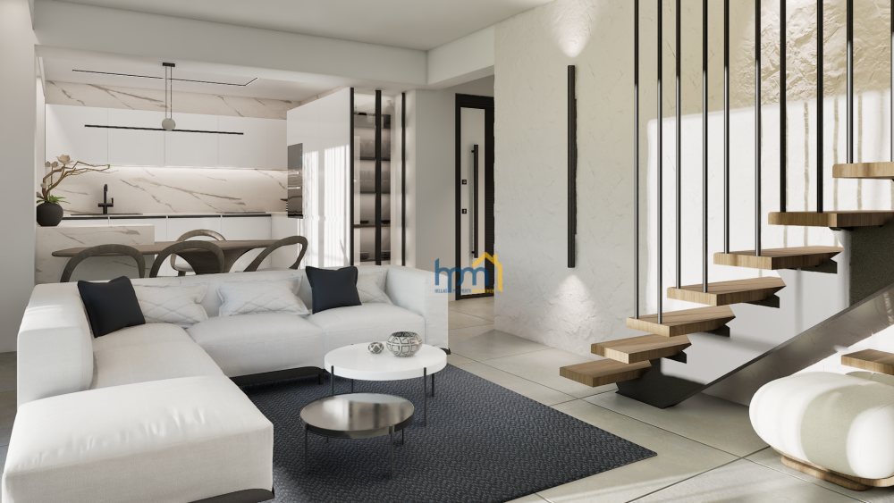 (for sale) Residential Maisonette || Thessaloniki Suburbs / Thermi - 150.0sq.m, 3 B/R,395.000€