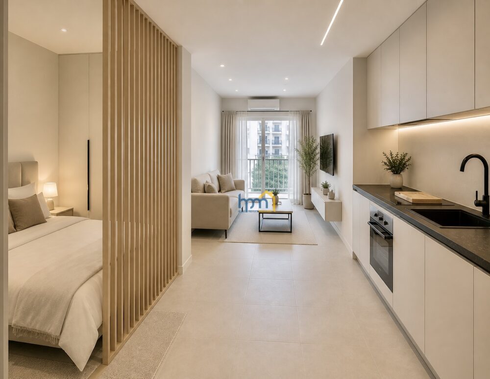 (for sale) Residential Studio || Thessaloniki Center / Analipsi - Mpotsari - Nea Paralia - 30.0sq.m, 1 B/R,120.000€