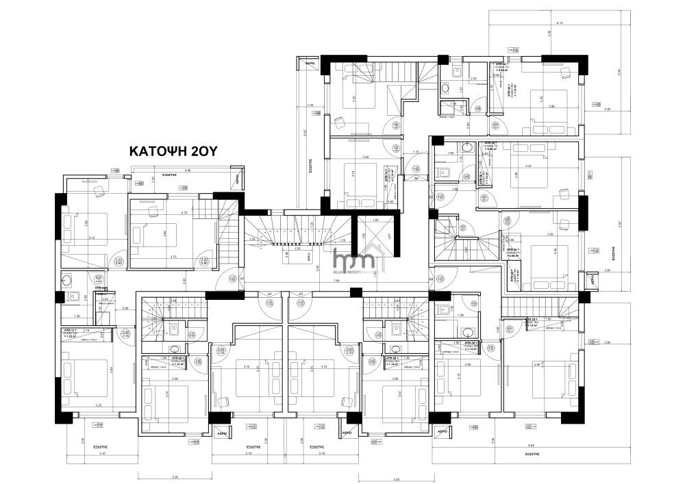 (for sale) Residential Studio || Thessaloniki Suburbs / Thermi - 45.0sq.m, 1 B/R,146.000€