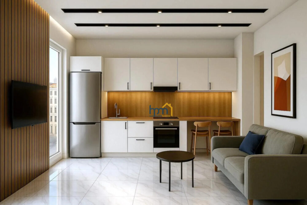 (for sale) Residential Studio || Thessaloniki Center / Analipsi - Mpotsari - Nea Paralia - 49.0sq.m, 1 B/R,165.000€