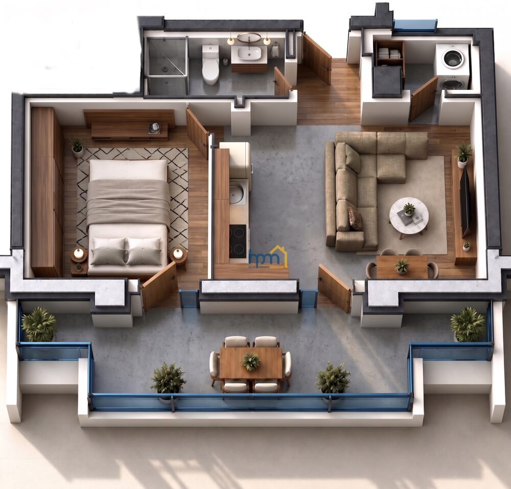 (for sale) Residential Studio || Thessaloniki Suburbs / Kalamaria - 41.0sq.m, 1 B/R,158.000€