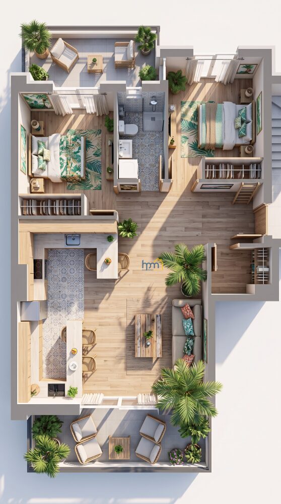(for sale) Residential Apartment || Thessaloniki Suburbs / Kalamaria - 96.0sq.m, 2 B/R,380.000€