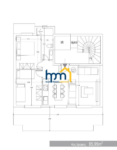 (For Sale) Residential Other Categories || Kalamaria / Center - 95sq 2B/R, 379000&euro;