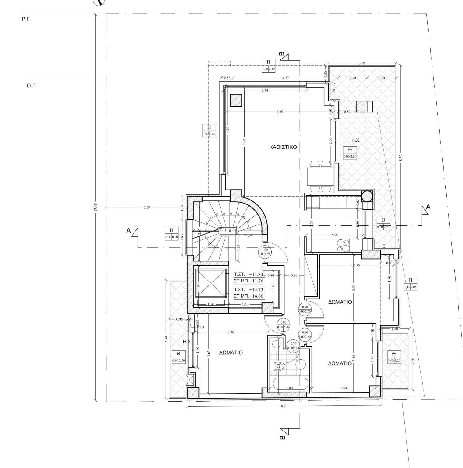 (For Sale) Residential Apartment || Kalamaria / Nea Krini - 122sq 3B/R, 260000€